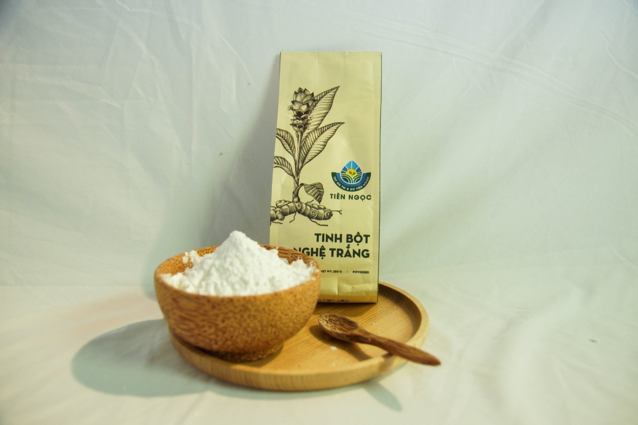 Tinh bột nghệ trắng 250g