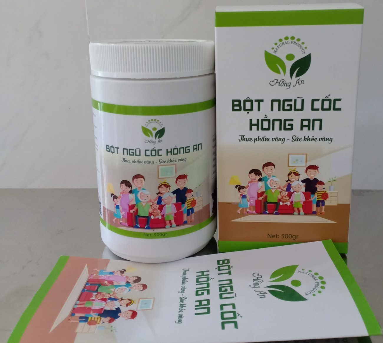 Bột ngũ cốc Hồng An